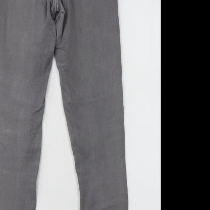 M&S Womens Grey  Denim Skinny Jeans Size 8 L26 in