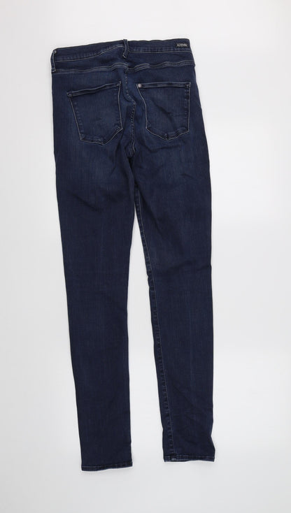 & Denim Womens Blue  Denim Skinny Jeans Size 30 in L32 in