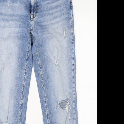 Only Womens Blue  Denim Straight Jeans Size 26 in L32 in