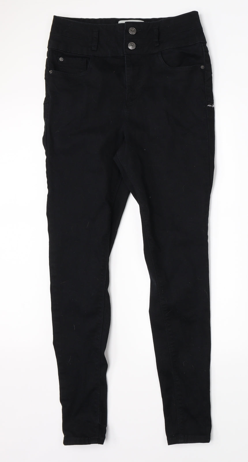 New Look Womens Black  Denim Skinny Jeans Size 10 L26 in