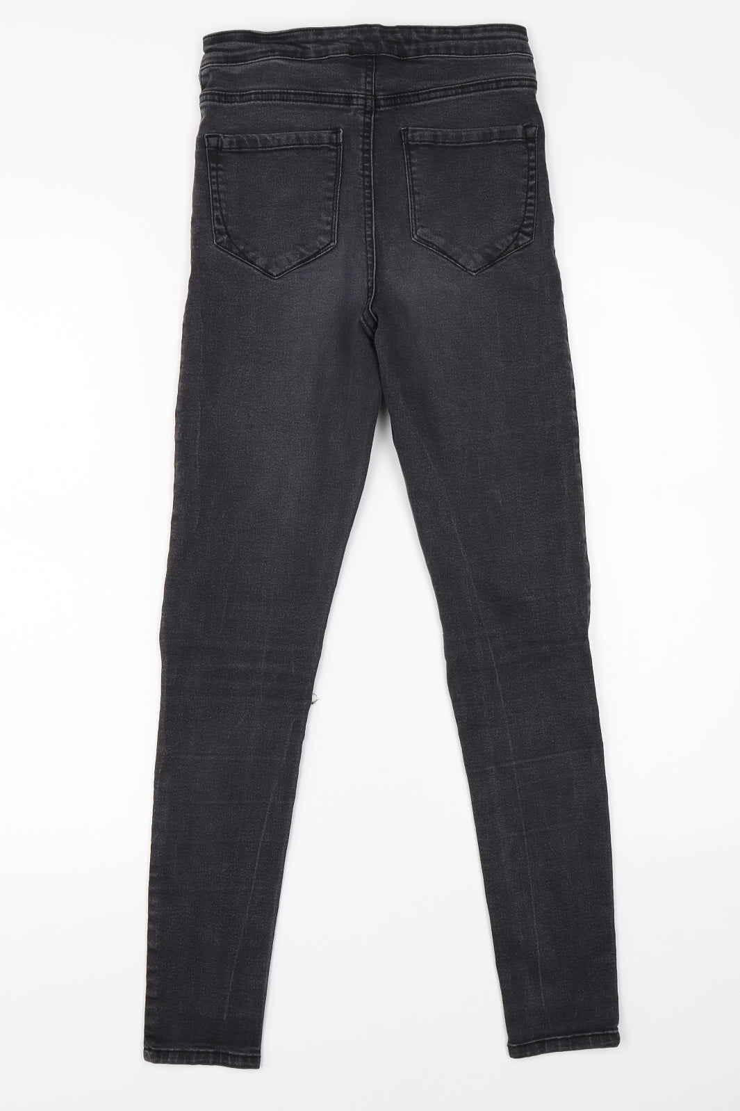 Denim Co Womens Black  Denim Skinny Jeans Size 8 L25 in