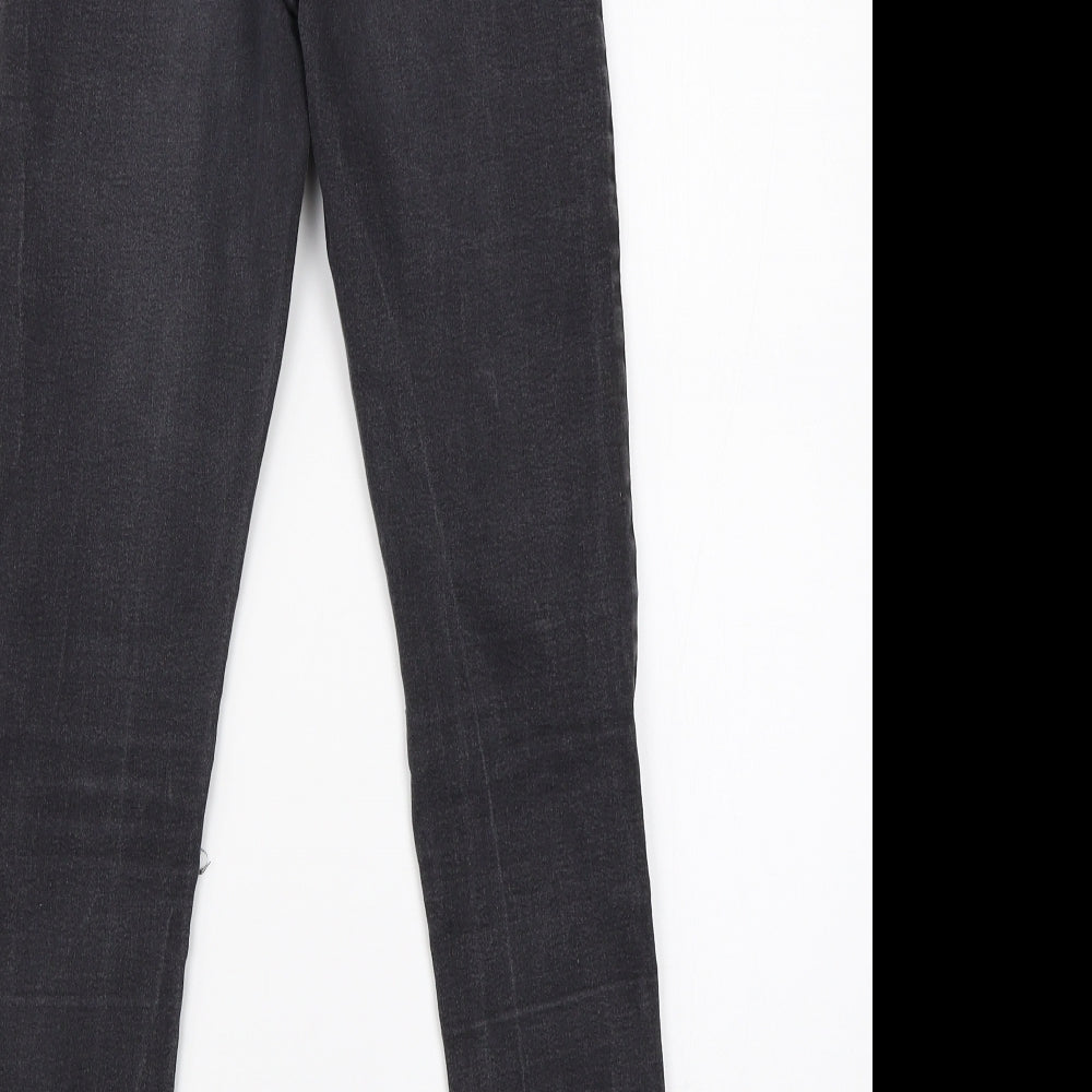 Denim Co Womens Black  Denim Skinny Jeans Size 8 L25 in