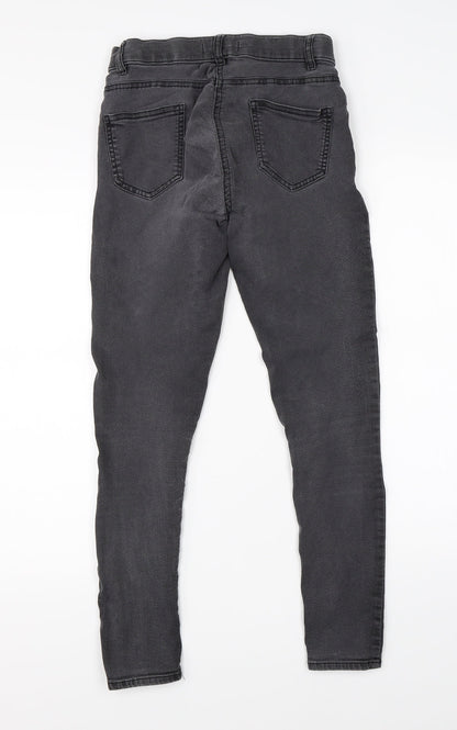 George Womens Black  Denim Jegging Jeans Size S L28 in