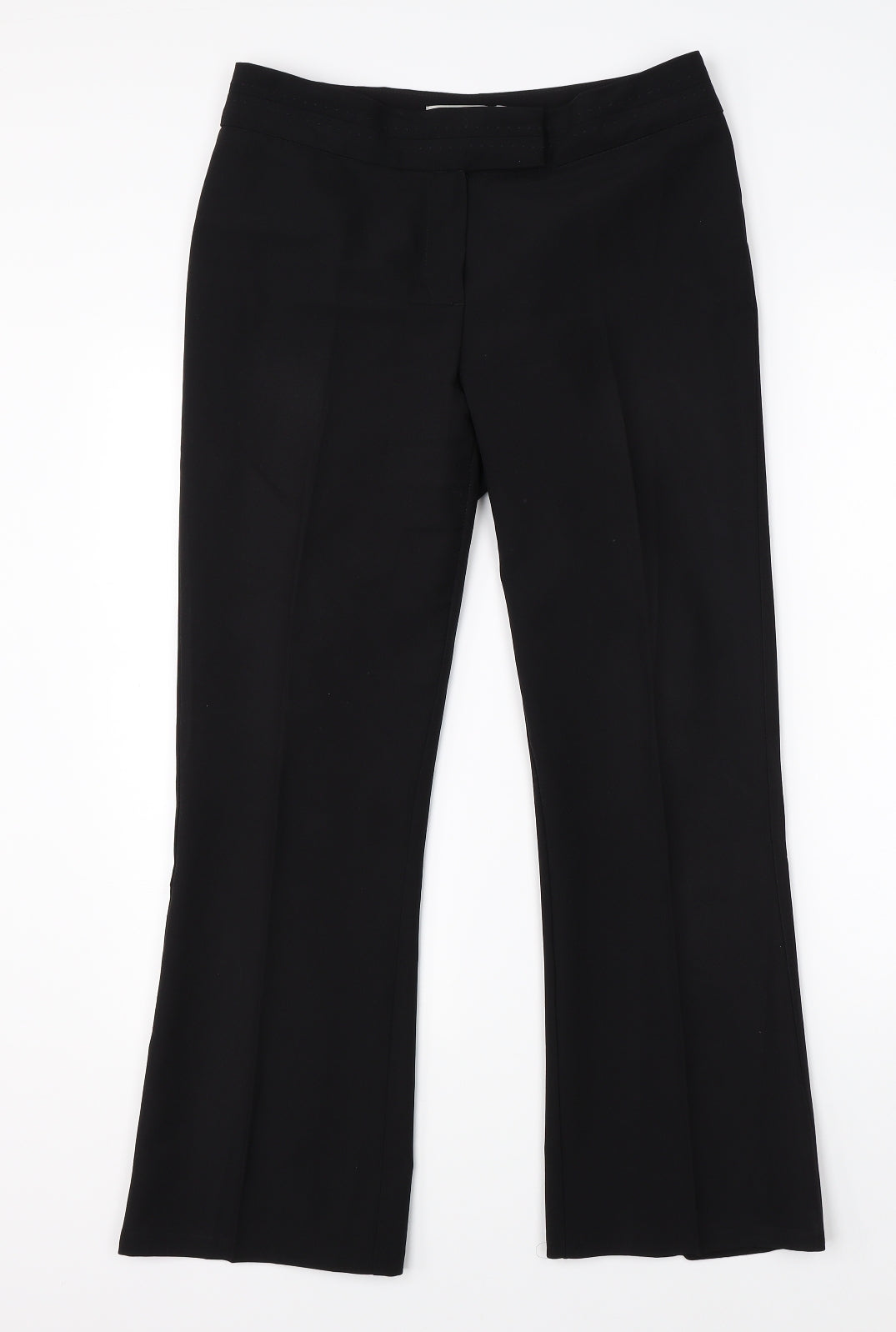George Womens Black   Dress Pants Trousers Size 10 L25 in