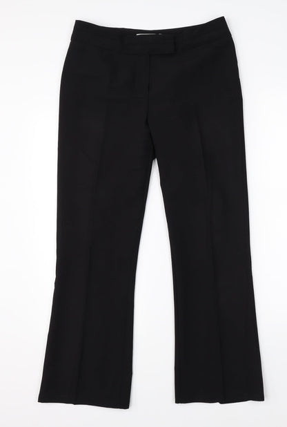 George Womens Black   Dress Pants Trousers Size 10 L25 in