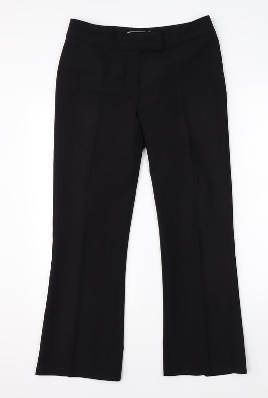 George Womens Black   Dress Pants Trousers Size 10 L25 in