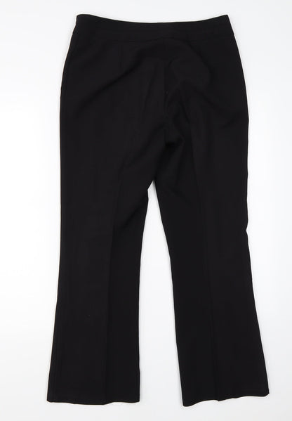 George Womens Black   Dress Pants Trousers Size 10 L25 in