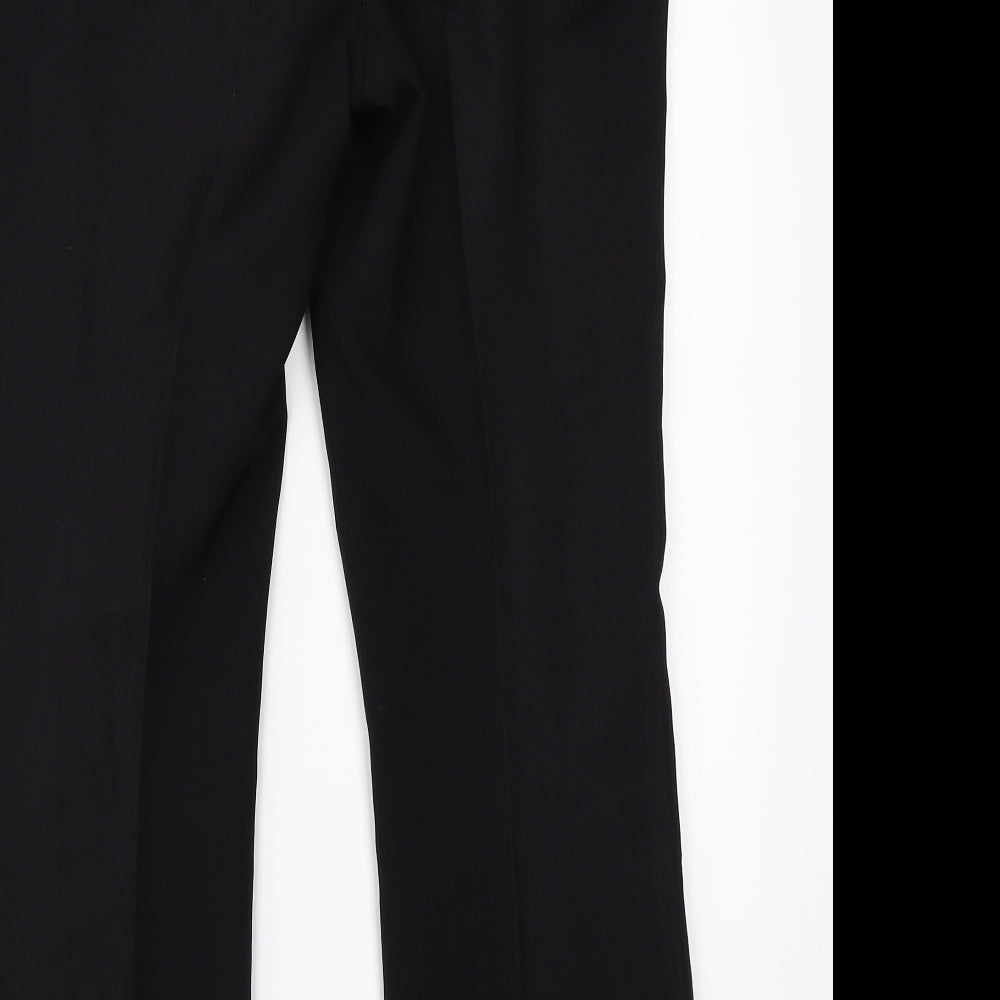 George Womens Black   Dress Pants Trousers Size 10 L25 in