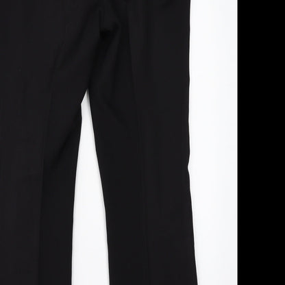 George Womens Black   Dress Pants Trousers Size 10 L25 in