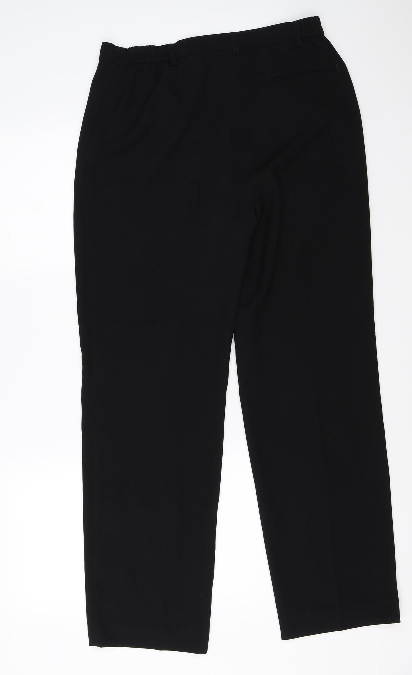 GARDEUR Womens Black   Dress Pants Trousers Size 12 L26 in