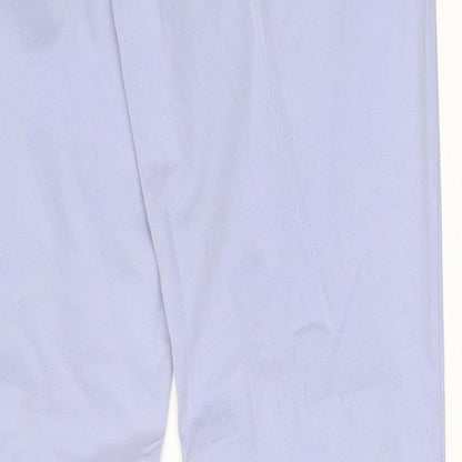 Southern Cotton Womens Purple  Denim Skinny Jeans Size 14 L30 in