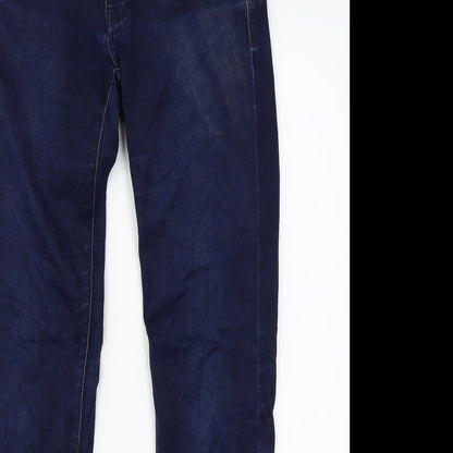 CTM Moda Womens Blue  Denim Skinny Jeans Size 27 in L30 in