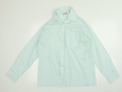 svenda Mens Blue    Button-Up