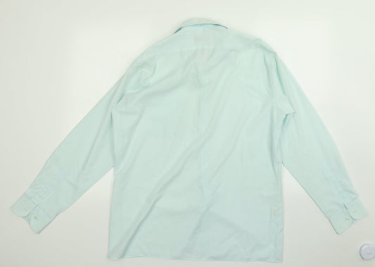 svenda Mens Blue    Button-Up