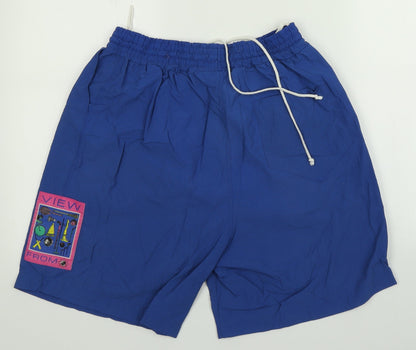 View From Mens Blue   Sweat Shorts