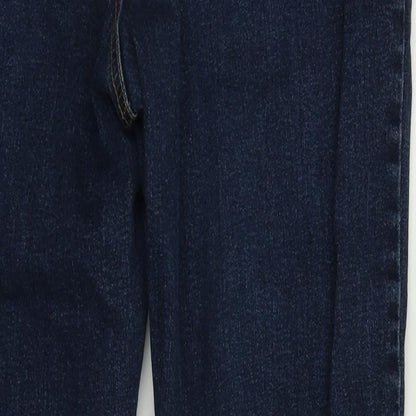 Evans Womens Blue   Skinny Jeans Size 14 L25.5 in