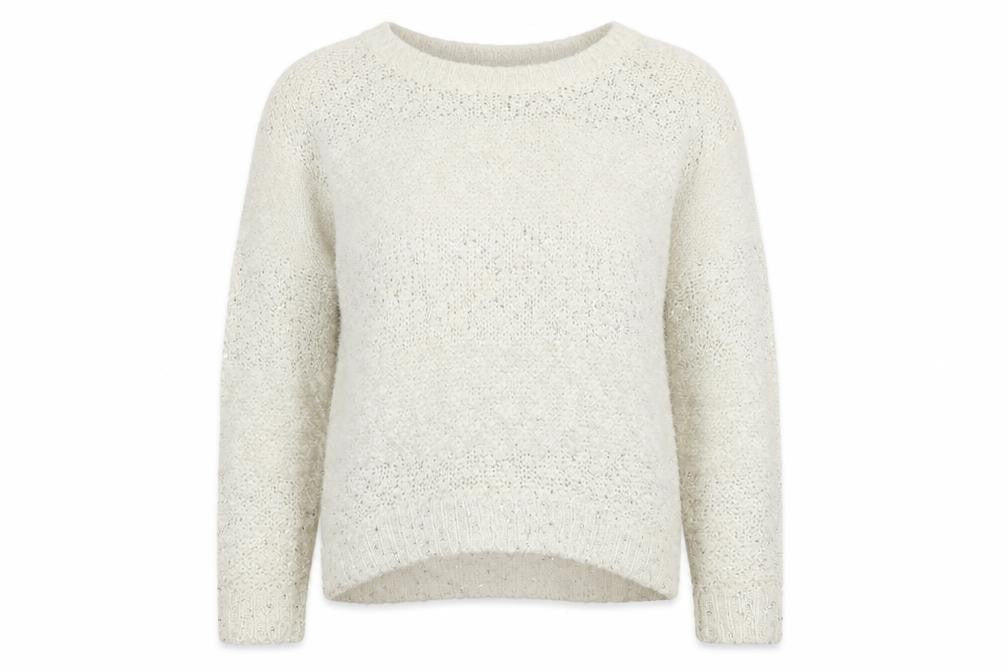 TU Womens White   Pullover Jumper Size 10