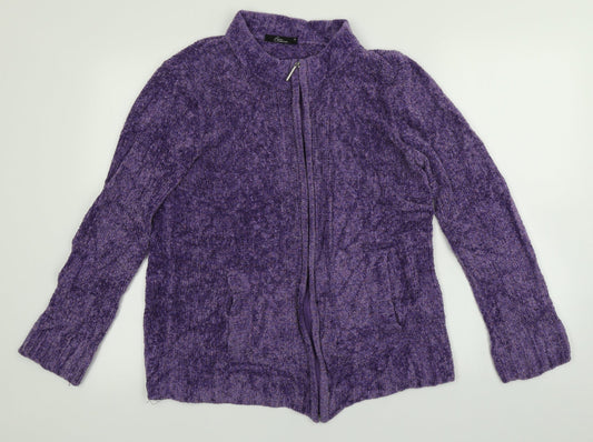 Womens UK Size M BM collection Purple Jacket