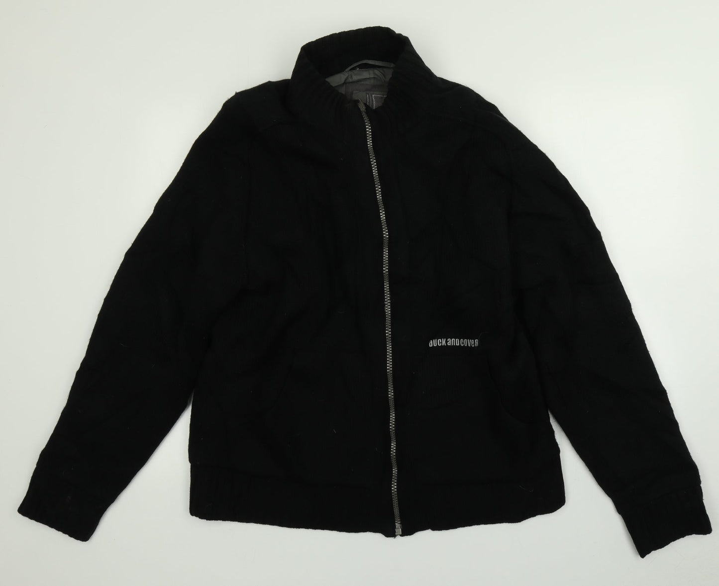 Mens UK Size  Duck and Cover Black Jacket