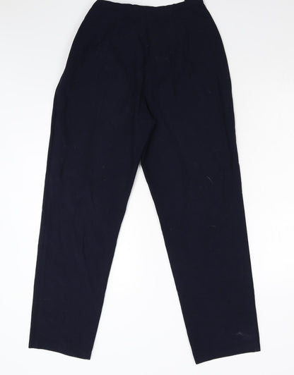 Womens UK Size 14 BHS Regular Fit  Blue Trousers