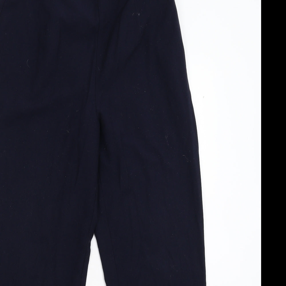 Womens UK Size 14 BHS Regular Fit  Blue Trousers