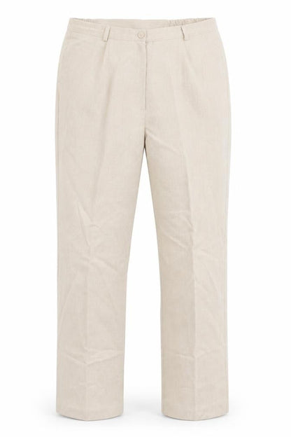 Mens UK Size 16 Riddella Regular Fit  Beige Trousers