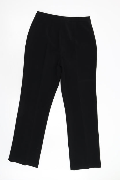 George Womens Black   Trousers  Size 10 L30 in