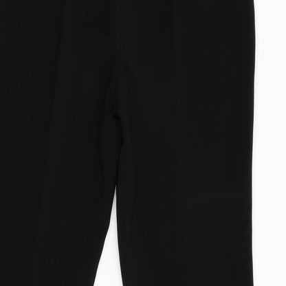 George Womens Black   Trousers  Size 10 L30 in