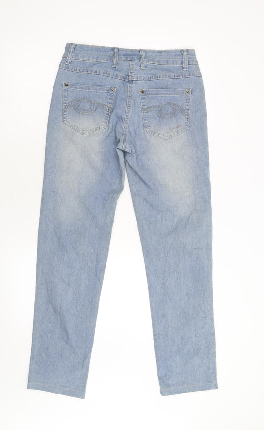 Mens UK Size  Sportin Regular Fit Straight Blue Jeans