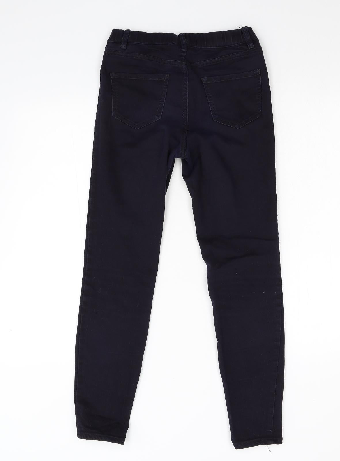 New Look Womens Blue  Denim Skinny Jeans Size 8 L27 in