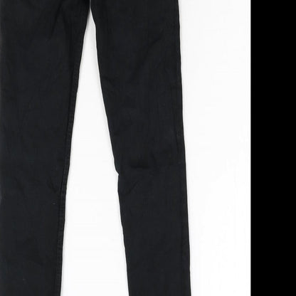 Clockhouse Womens Black   Skinny Jeans Size 6 L28 in