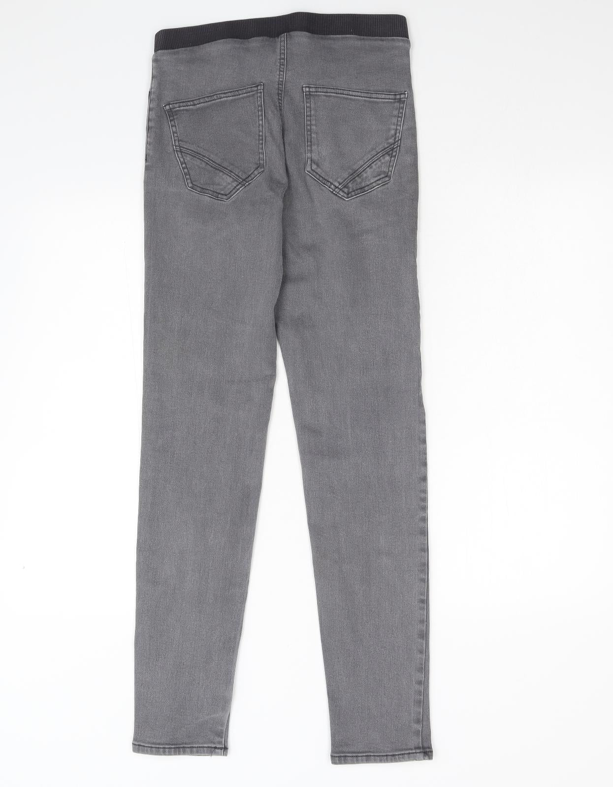 ESMARA Womens Grey  Denim Jegging Jeans Size 8 L28 in