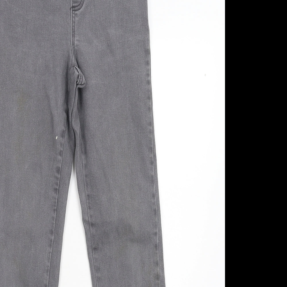 ESMARA Womens Grey  Denim Jegging Jeans Size 8 L28 in