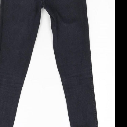 Primark Womens Black  Denim Jegging Jeans Size 10 L30 in