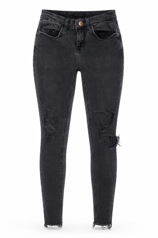 Womens UK Size 8 River Island Slim Fit Skinny Black Jeans