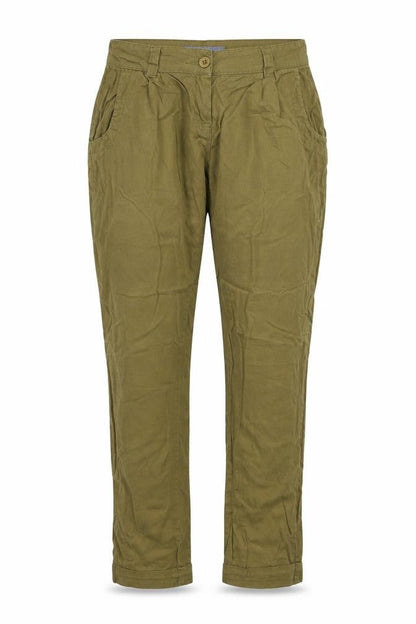 Womens UK Size 10 Evie Regular Fit  Brown Trousers