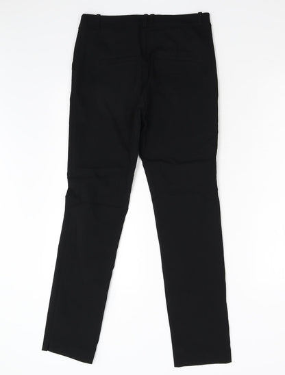 Womens UK Size 10 MNG Regular Fit  Black Trousers