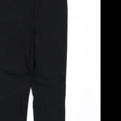 Womens UK Size 10 MNG Regular Fit  Black Trousers