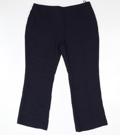 Skopes Womens Blue   Trousers  Size 18 L28 in