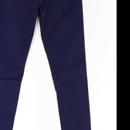 Originals Womens Blue  Denim Skinny Jeans Size 10 L28 in