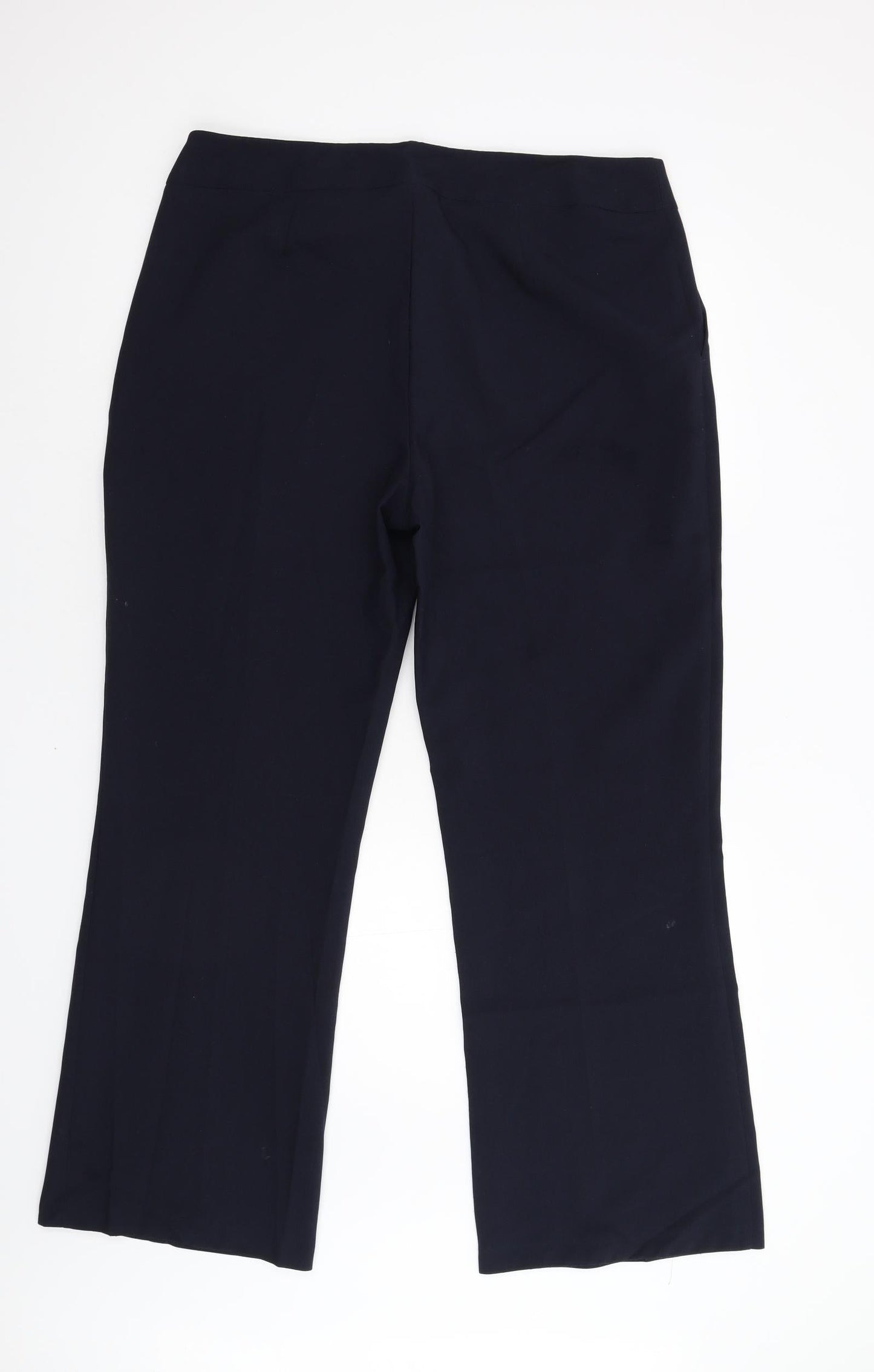 Womens UK Size 16 Evie Regular Fit  Blue Trousers