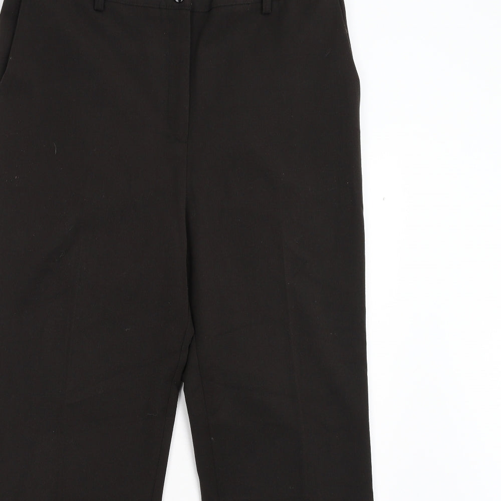 Womens UK Size 14 Annabelle Regular Fit  Brown Trousers