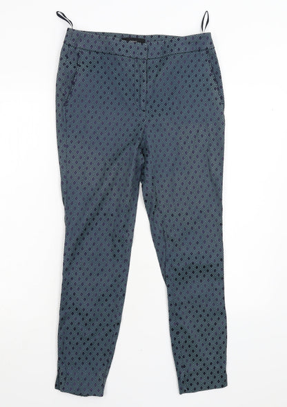 Womens UK Size 8 NEXT Regular Fit  Green Trousers