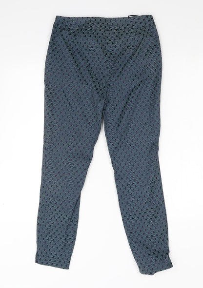 Womens UK Size 8 NEXT Regular Fit  Green Trousers