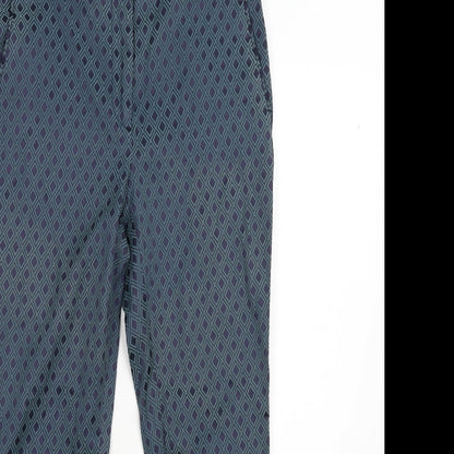 Womens UK Size 8 NEXT Regular Fit  Green Trousers