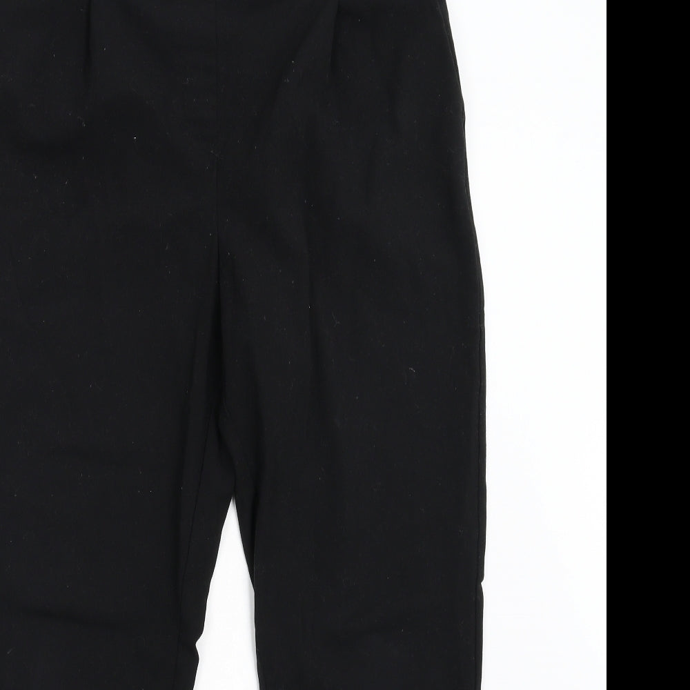 Matalan Womens Black   Trousers  Size 14 L26 in