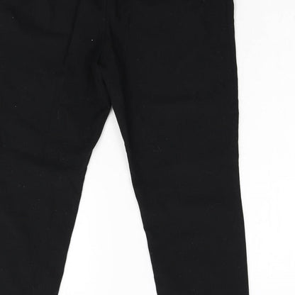 Matalan Womens Black   Trousers  Size 14 L26 in