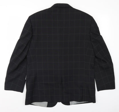 Mens Black   Jacket Blazer   - Black Mans Blazer