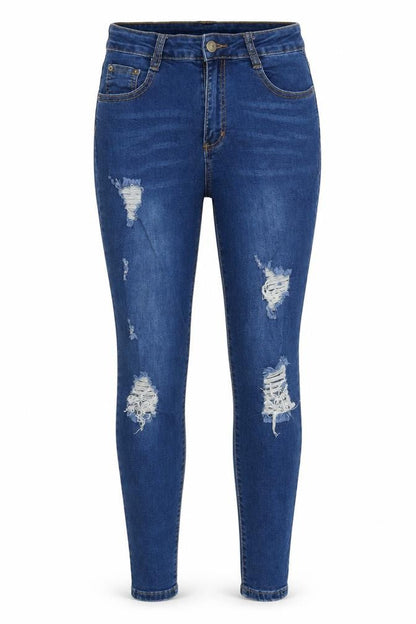 SHEIN Womens Blue   Skinny Jeans Size M L26 in - Shein Jean