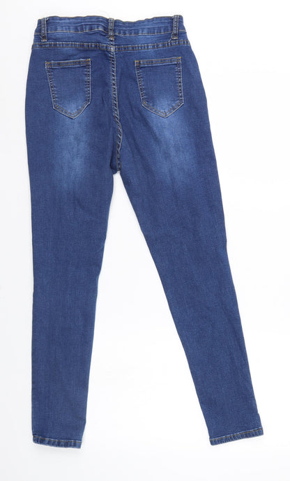 SheIn Womens Blue   Skinny Jeans Size M L26 in - Shein Jean